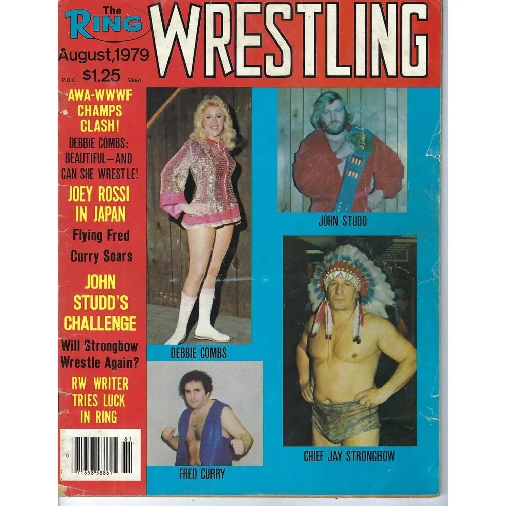 The Ring Wrestling August 1979 Debbie Combs B221